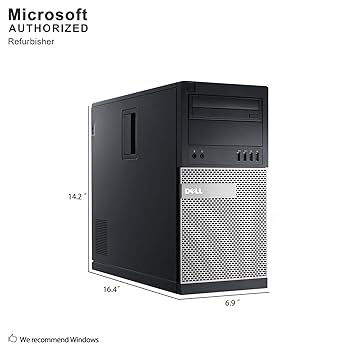 Amazon.com: Dell Optiplex 7020 Tower Core i5-4570 3.2GHz